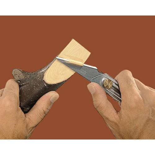 Нож OLFA хозяйственный с выдвижным лезвием, корпус и лезвие из нержавеющей стали, 20мм OL-CK-2