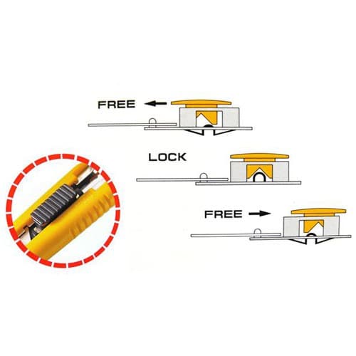 Нож OLFA с выдвижным лезвием, с автофиксатором, 18мм OL-EXL