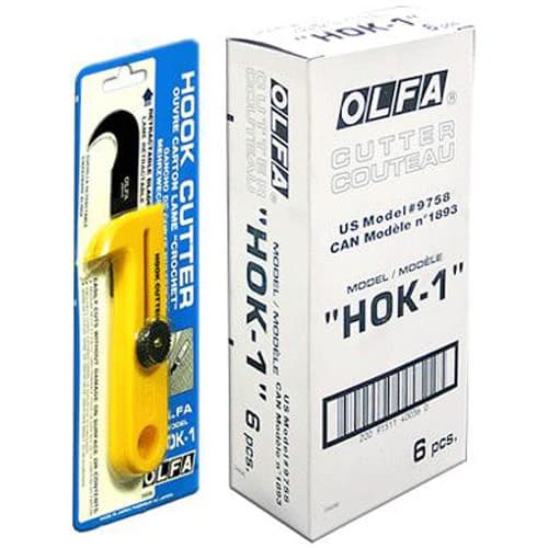 Нож OLFA с лезвием-крюком OL-HOK-1 — изображение 2