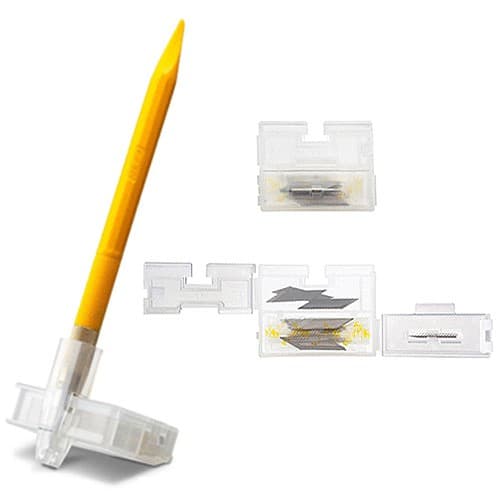 Специальные лезвия OLFA для ножа OL-AK-5 в боксе-подставке, игла 1,6мм 4мм/30 шт OL-KB-5