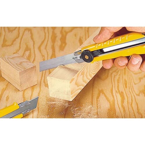 Нож OLFA с выдвижным лезвием эргономичный с резиновыми накладками, 18мм OL-L-2