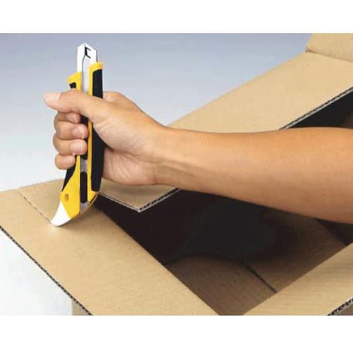 Нож OLFA " AUTOLOCK", двухкомпонентный корпус, 18мм OL-L5-AL