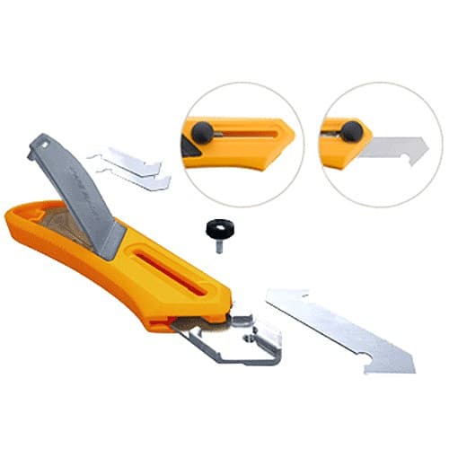 Набор OLFA Резак для пластика усиленный с 3-мя лезвиями PC-L, 13мм OL-PC-L