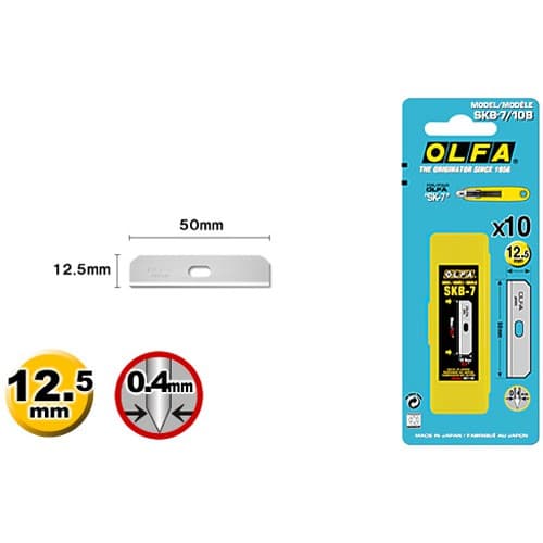 Специальное лезвие OLFA для OL-SK-7 12,5мм 10 шт OL-SKB-7/10 B