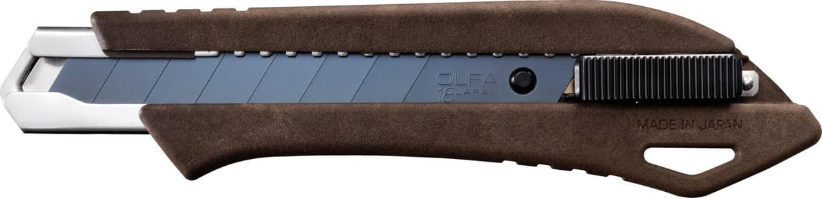 Универсальный нож OLFA WOOD-PP Models с сегментированным лезвием 18 мм OL-WD-AL — изображение 3