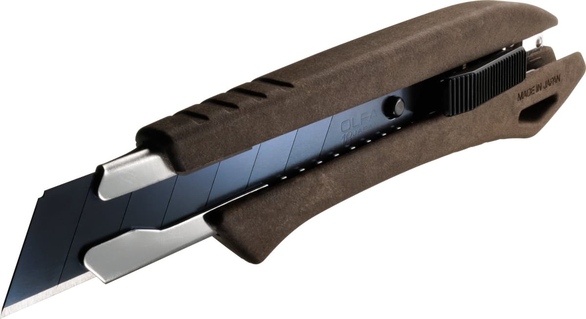 Универсальный нож OLFA WOOD-PP Models с сегментированным лезвием 18 мм OL-WD-AL — изображение 5