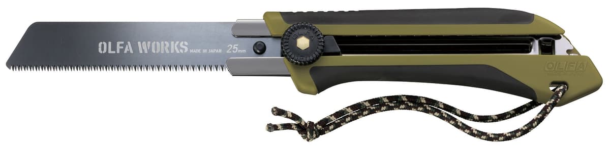 Компактная пила японского типа OLFA WORKS FS1 FIESAW со сменным пильным полотном OW-FS1-ODLD — изображение 2