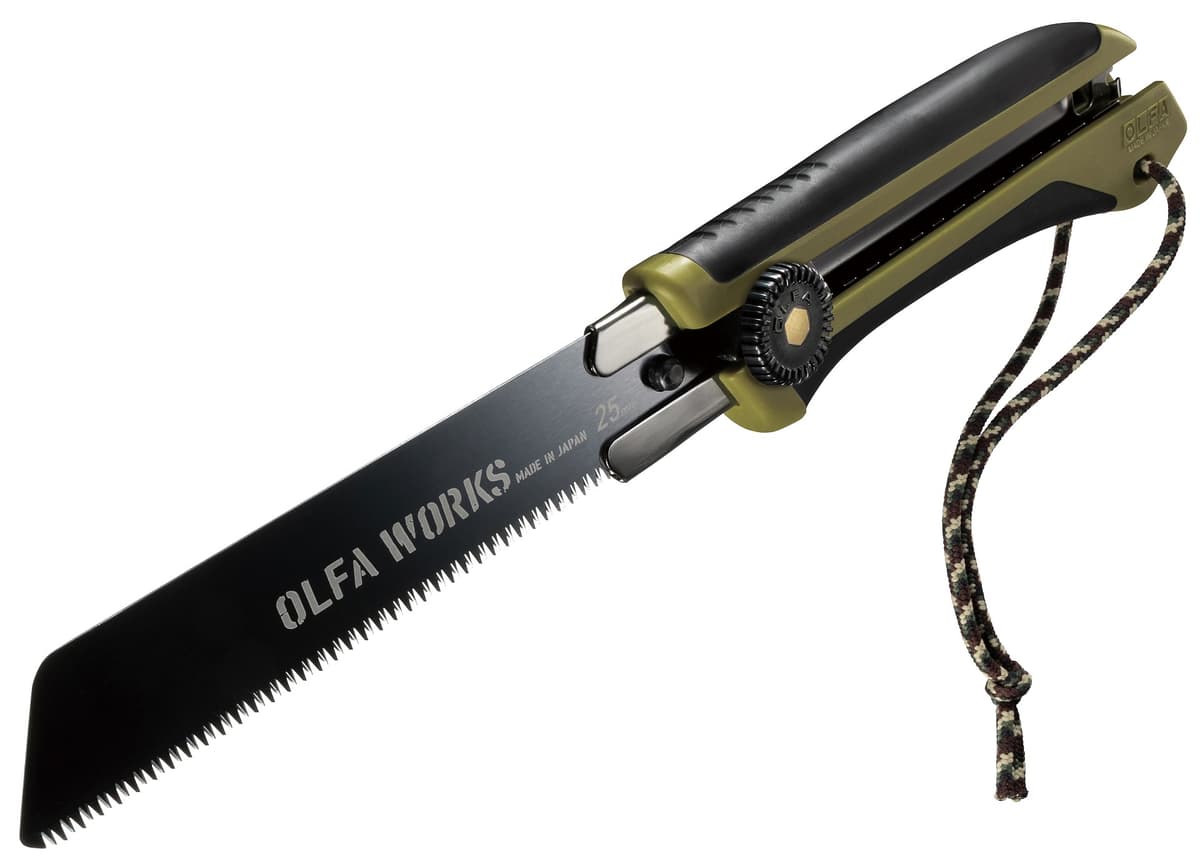 Компактная пила японского типа OLFA WORKS FS1 FIESAW со сменным пильным полотном OW-FS1-ODLD — изображение 4