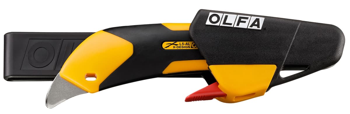 Держатель OLFA Cutter Knife holder в комплекте с ножом OLFA L5-AL OL-KH-1/L5-AL — изображение 2