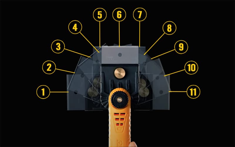 Нож-скребок для реза кожи OLFA OL-BTC-1/DX — изображение 10