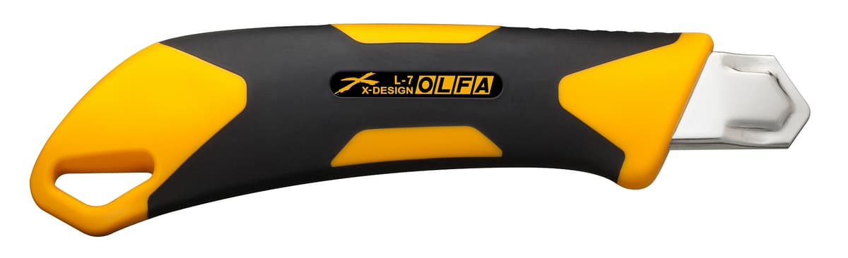 Трещоточный нож OLFA с выдвижным лезвием 18 мм OL-L-7 — изображение 3