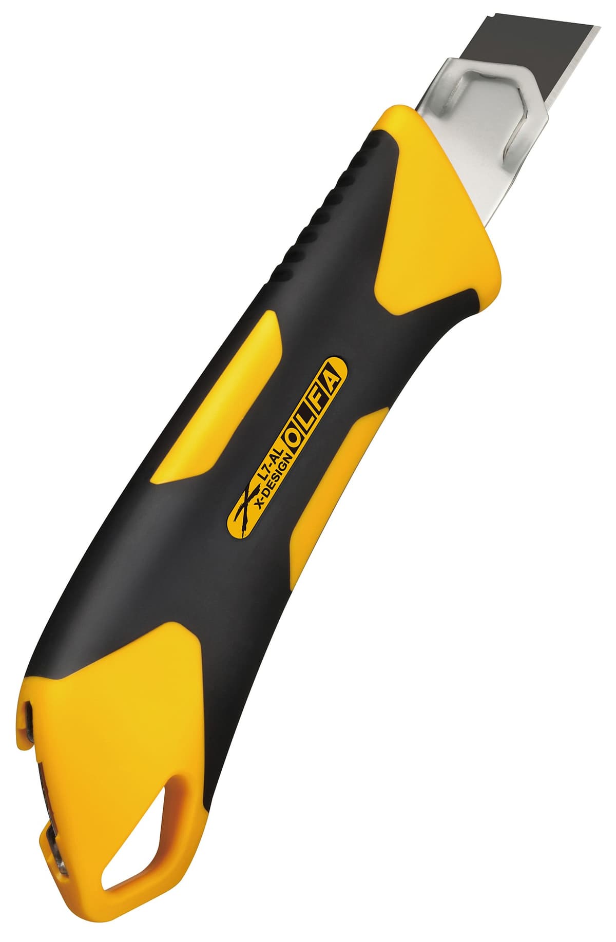 Нож OLFA Autolock с выдвижным лезвием 18 мм, двухкомпонентный корпус OL-L7-AL — изображение 6