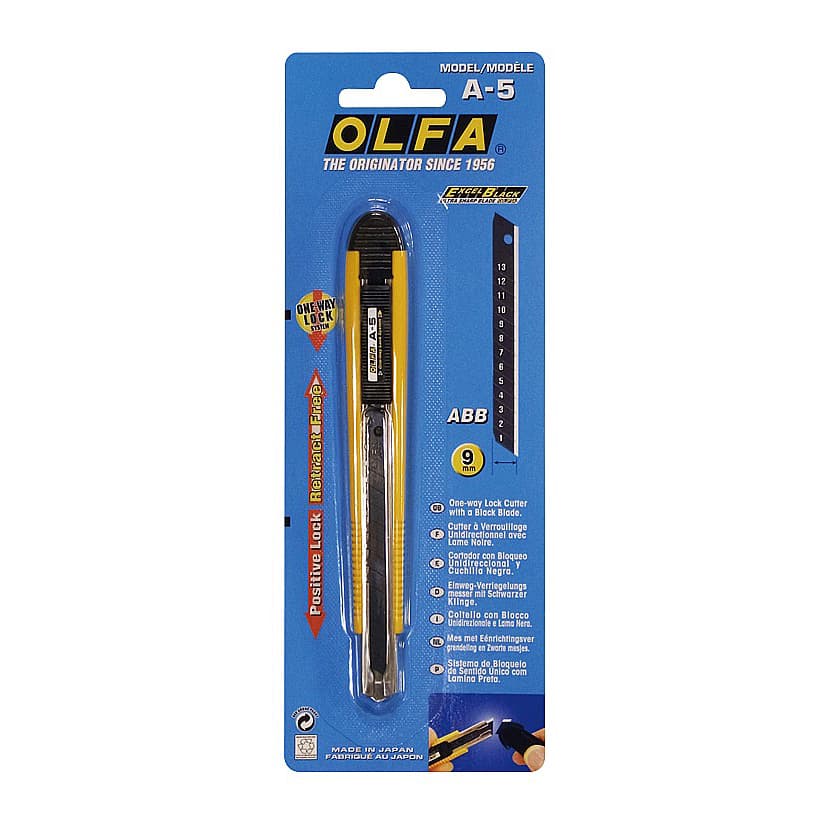 Нож OLFA " AUTOLOCK", безопасный, 9мм OL-A-5