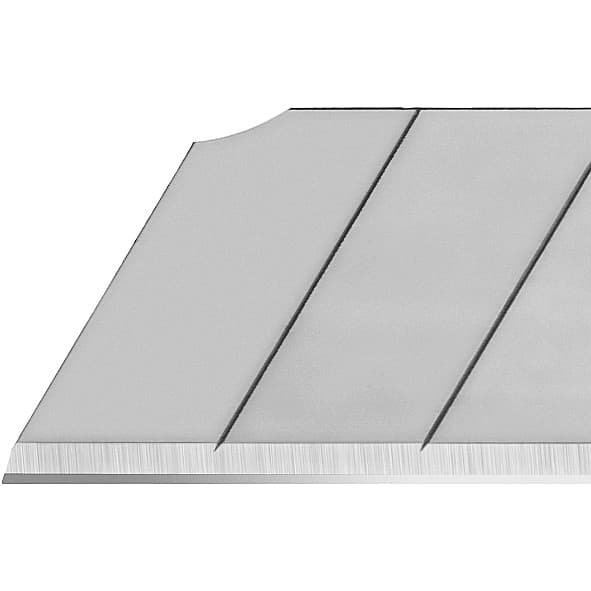 Лезвия OLFA сегментированные из нержавеющей стали, 9х80х0,38мм, 13 сегментов, 50шт OL-AB-50 S