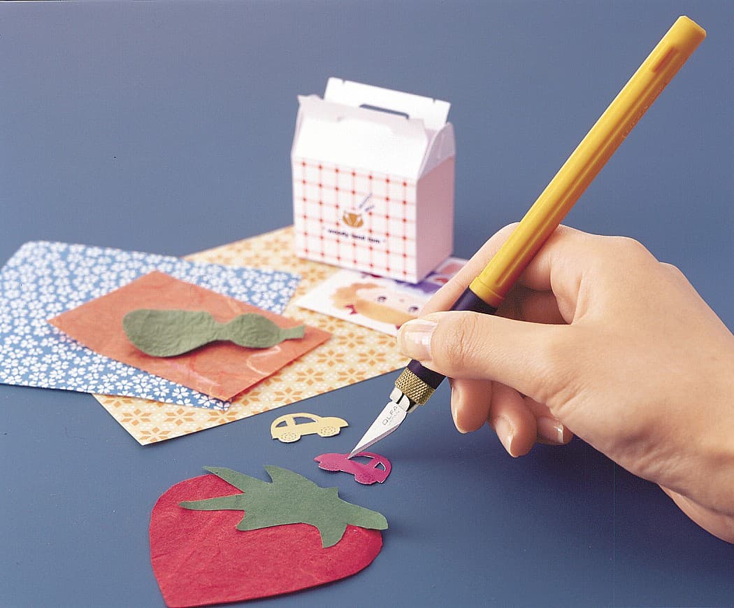 Набор OLFA Нож перовой с профильными лезвиями, 6мм, 4шт OL-AK-4