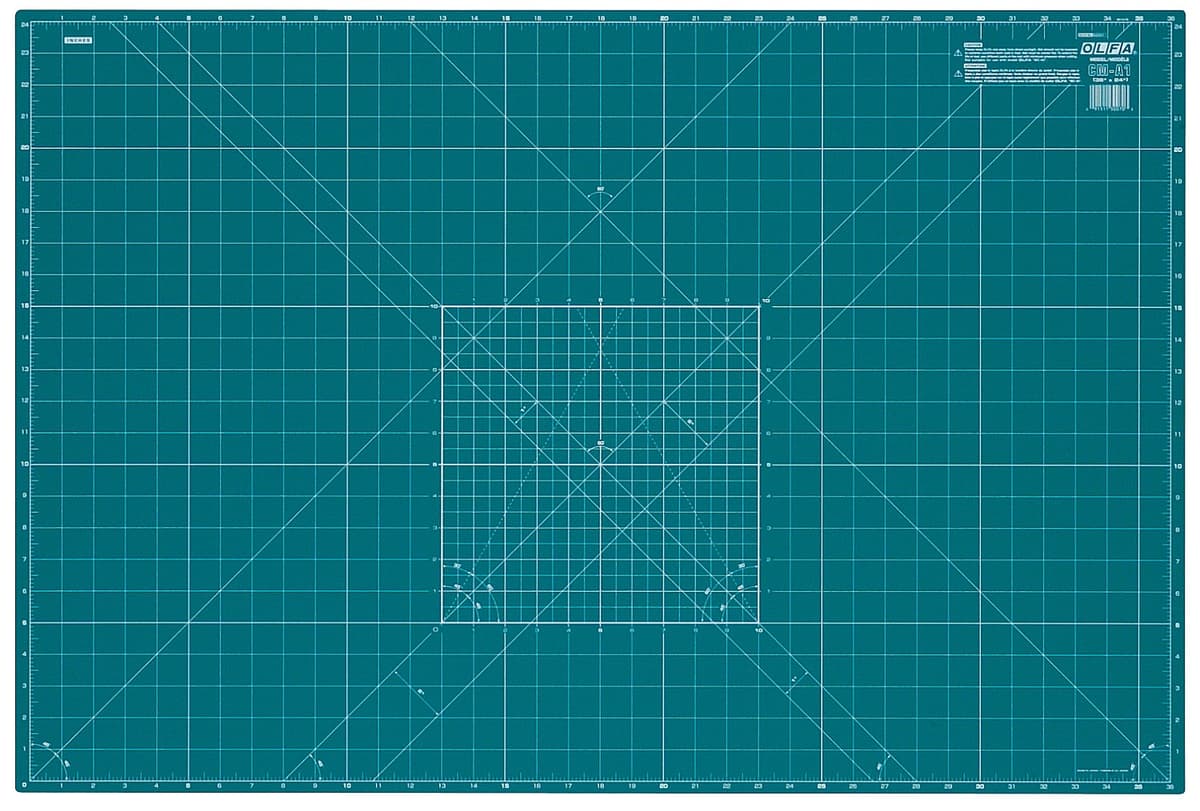 Коврик OLFA непрорезаемый, формат А1, толщина 2мм OL-CM-A1