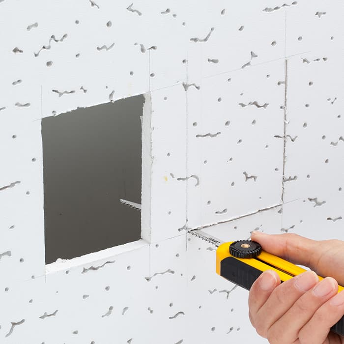 Мини ножовка OLFA по гипсокартону, полотно 95мм, нож AUTO LOCK с сегментированным лезвием 12,5мм, 2 в 1 OL-CS-5