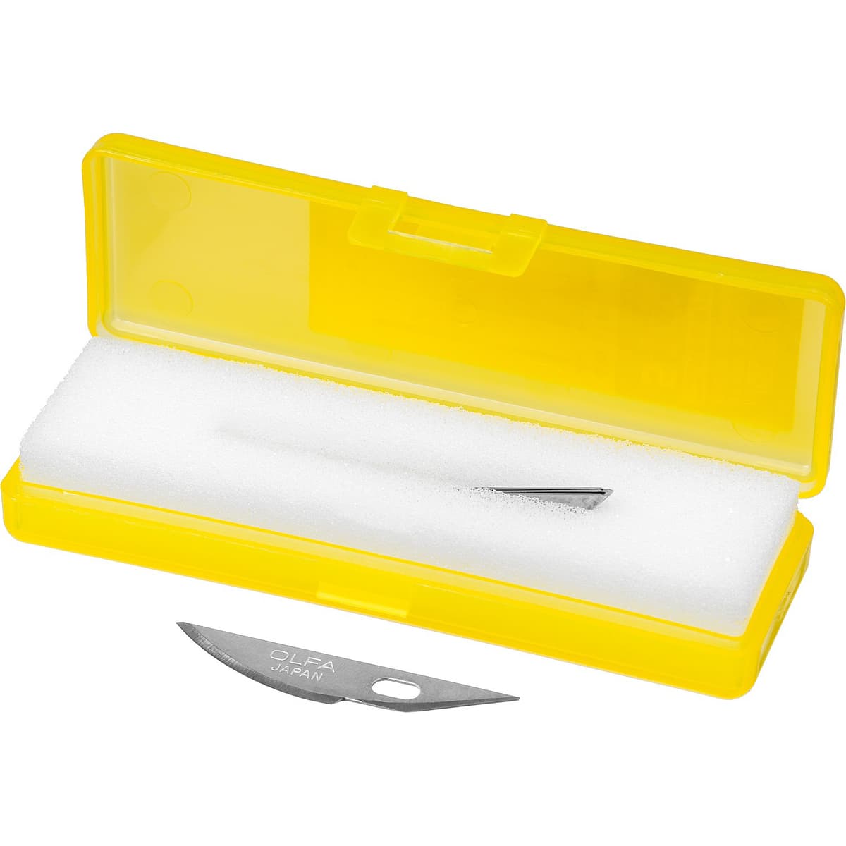 Лезвия OLFA закругленные для ножа AK-4, 6(8) х38х0,45мм, 5шт OL-KB4-R/5