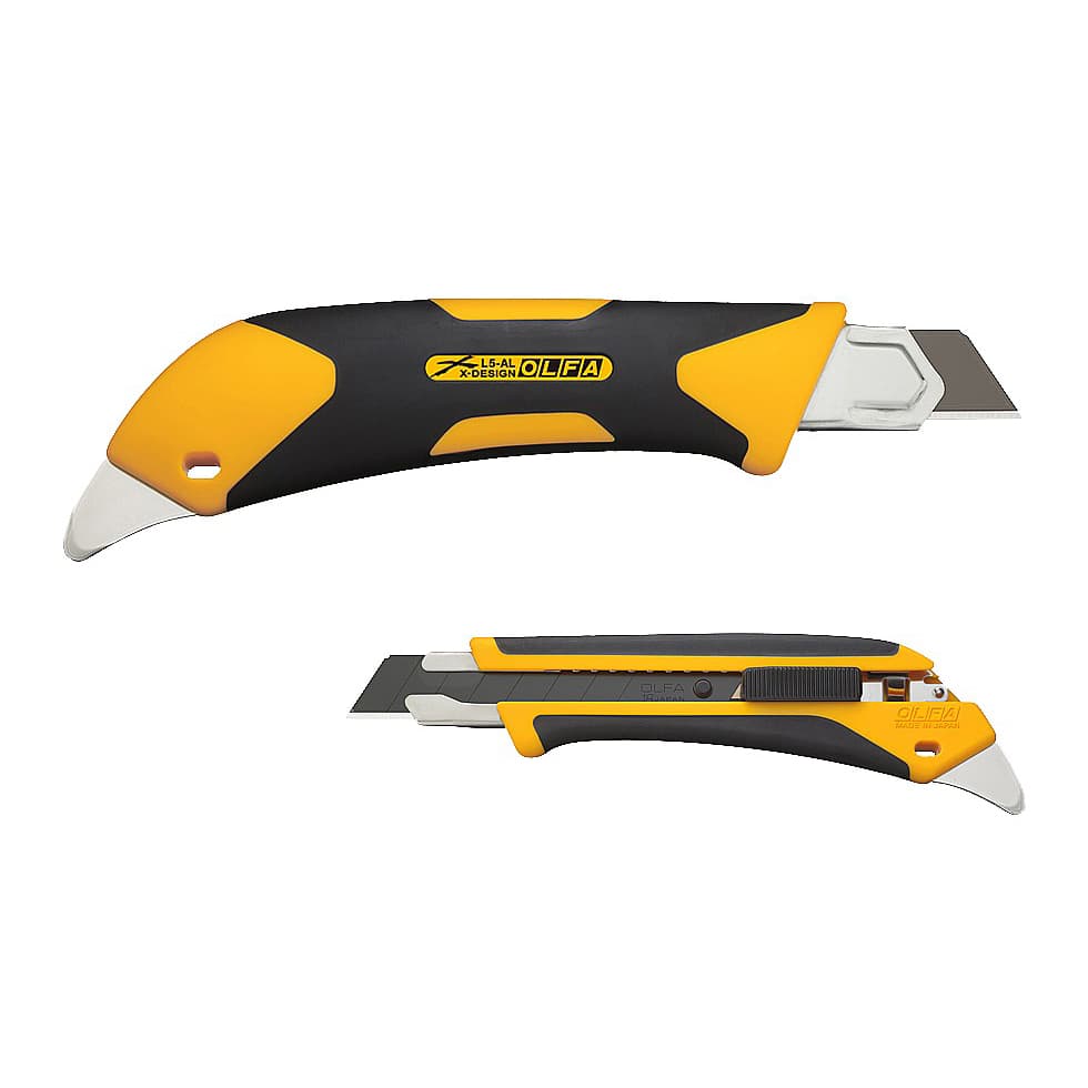 Нож OLFA " AUTOLOCK", двухкомпонентный корпус, 18мм OL-L5-AL