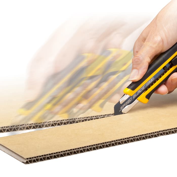 Лезвие OLFA, сегментированное, тефлоновое покрытие 18 мм OL-LFB-5 B