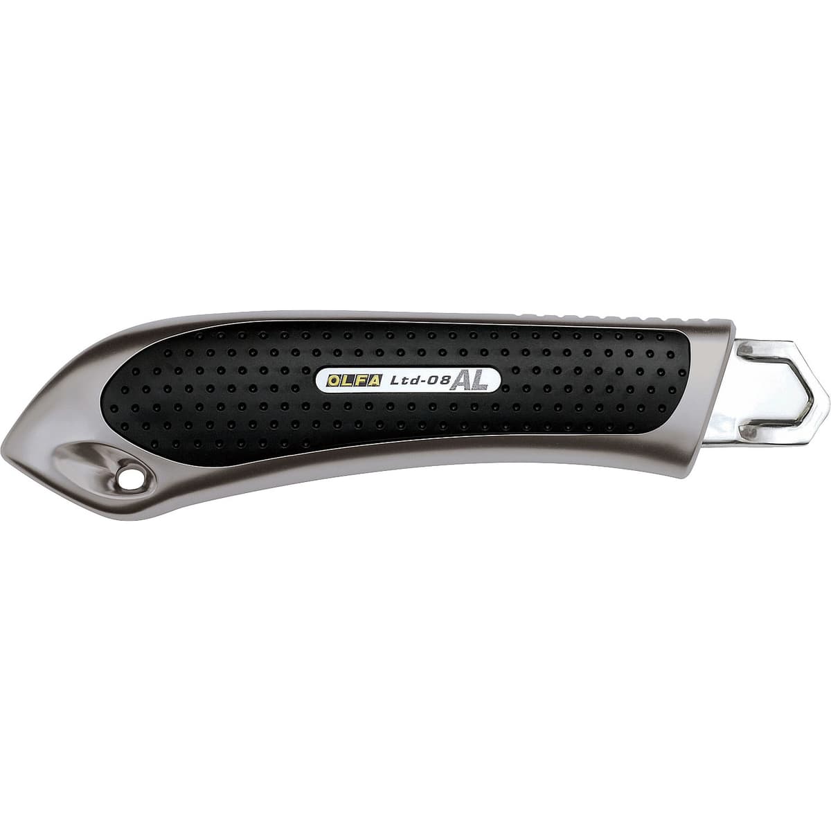 Нож OLFA 18 мм с выдвижным сегментированным лезвием, автофиксатор OL-LTD-AL-LFB