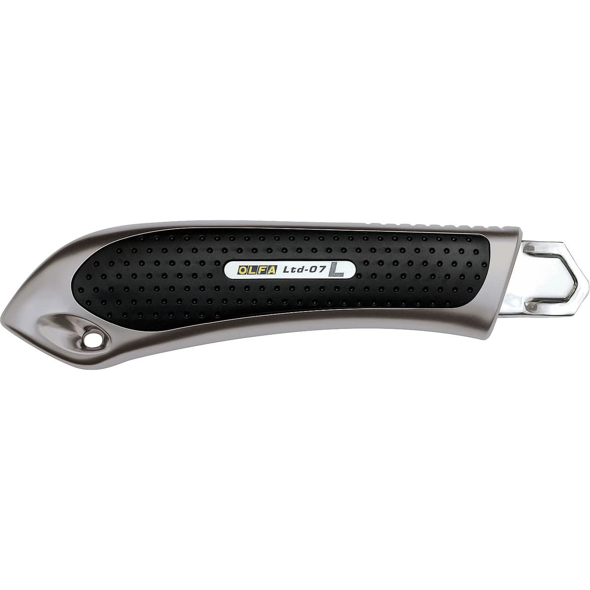 Нож OLFA 18 мм с выдвижным сегментированным лезвием, винтовой фиксатор OL-LTD-L-LFB