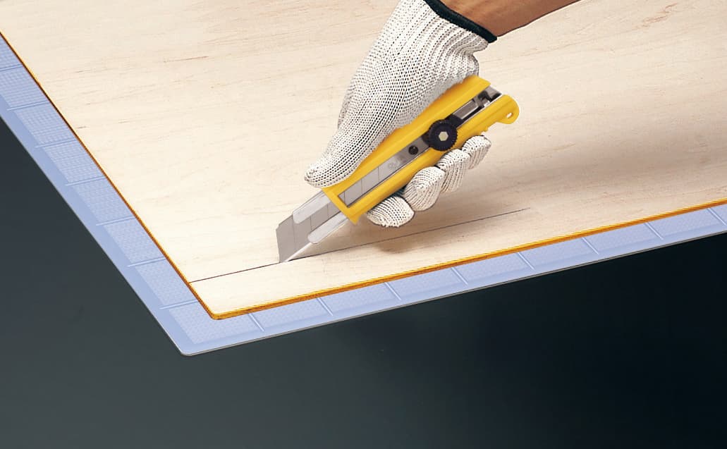 Нож OLFA с выдвижным лезвием, с противоскользящим покрытием, фиксатор, 25мм OL-NH-1