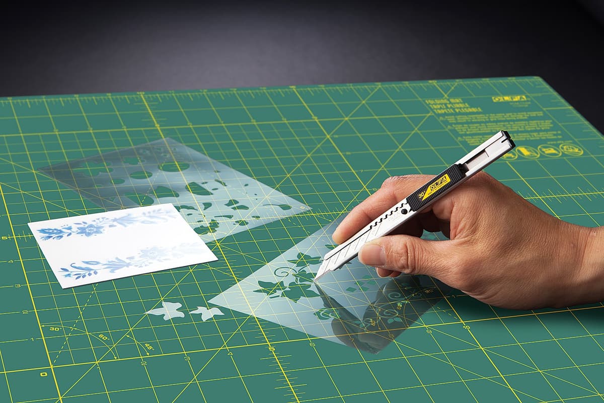 Нож OLFA для графических работ, корпус из нержавеющей стали, 9мм OL-SAC-1