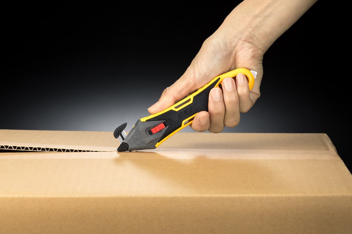 Нож OLFA, безопасный для вскрытия коробок OL-SK-16