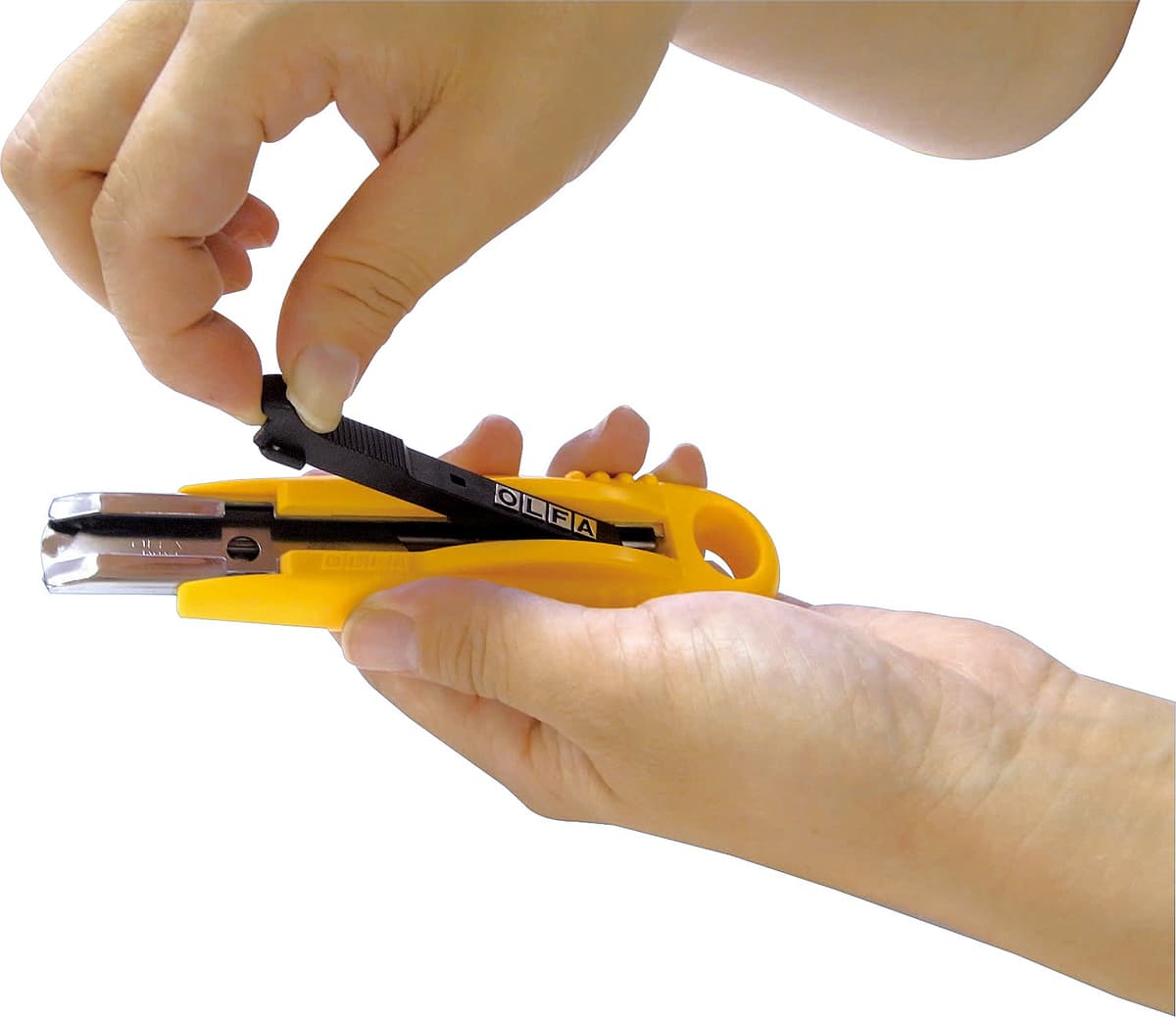 Нож OLFA с выдвижным лезвием и возвратной пружиной, 17,5мм OL-SK-4