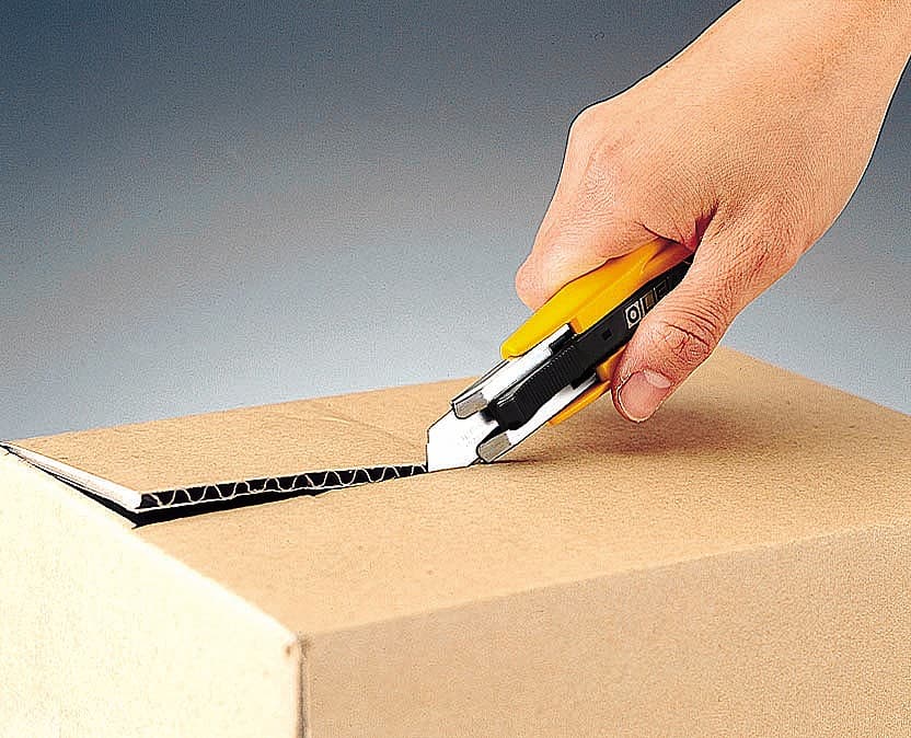 Нож OLFA с выдвижным лезвием и возвратной пружиной, 17,5мм OL-SK-4