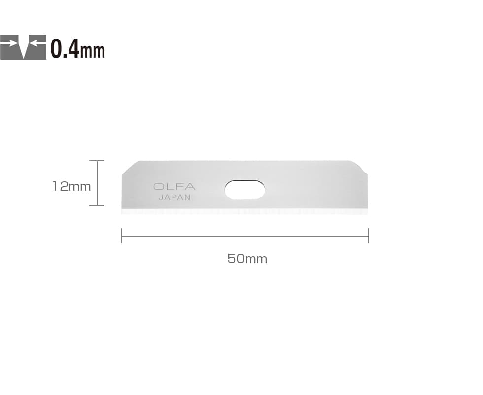 Специальное лезвие OLFA для OL-SK-7 12,5мм 10 шт OL-SKB-7/10 B