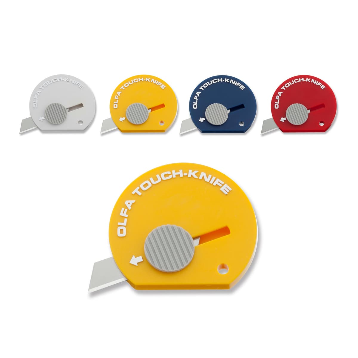 Компактный нож с нержавеющим лезвием OLFA TOUCH-KNIFE OL-TK-4